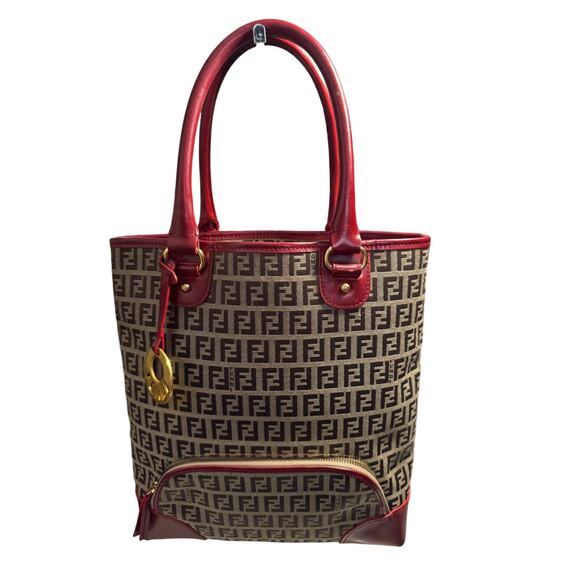 Fendi Zucchino Zucca Tote - Picture 1 of 14
